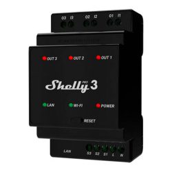 Przekaźnik SHELLY Pro 3 Wi-Fi/LAN 3-kanałowy DIN