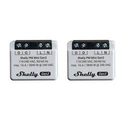 Sterownik SHELLY PM Mini Gen3 Wi-Fi/Bluetooth 2szt