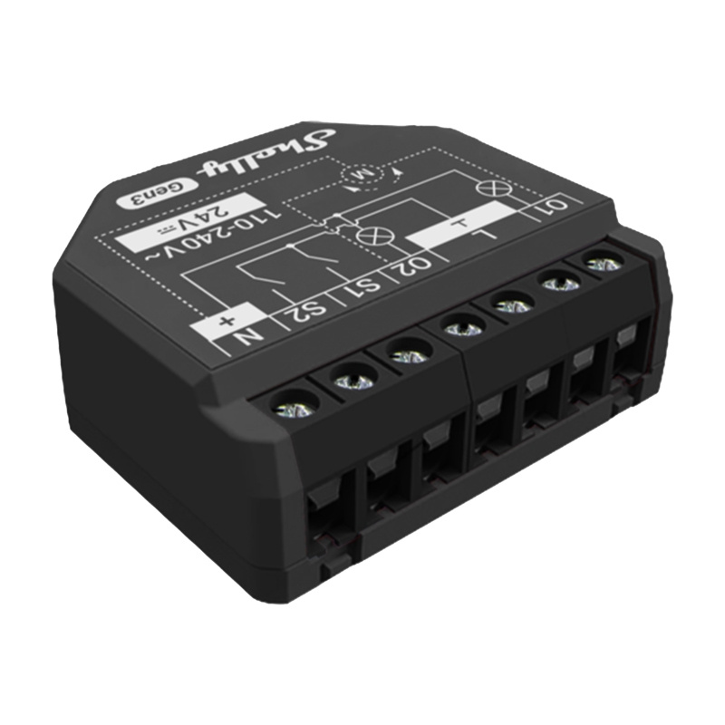 Zestaw 4 przekaźników SHELLY 2PM Gen3 Wi-Fi BT - obrazek 2