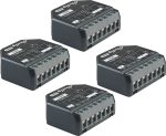 Przekaźnik SHELLY 2PM Gen4 Zigbee Matter zestaw 4 szt.