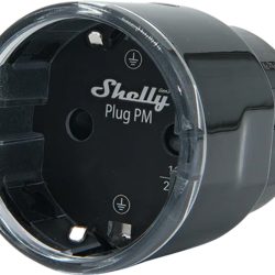 Inteligentne gniazdko 13A Shelly Plug PM Gen3 Matter czarny