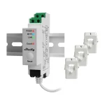 3-kierunkowy miernik zużycia energii elektrycznej Shelly PRO 3EM 120A WiFi/Bluetooth/Matter